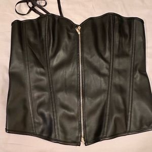 Shein - black corset